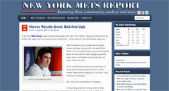 Desktop Screenshot of newyorkmetsreport.com